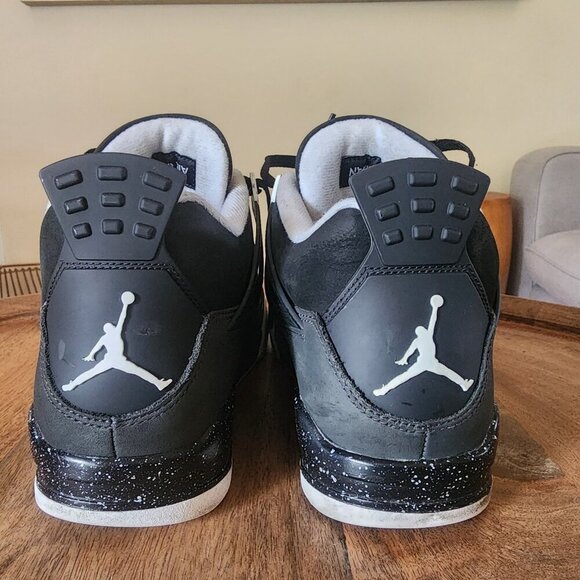 Nike Air Jordan 4 IV Retro Fear Black White FQ8138-002 Sneakers Shoes Mens 11 main image 9